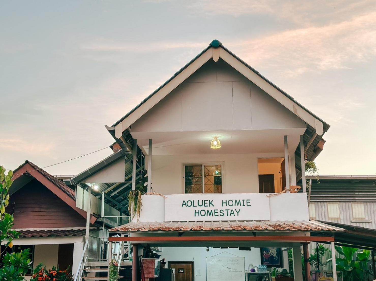 Ao Luek Homie Homestay Krabi town Exterior foto